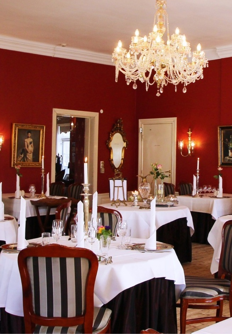 Fællesspisning på Store Restrup Slot