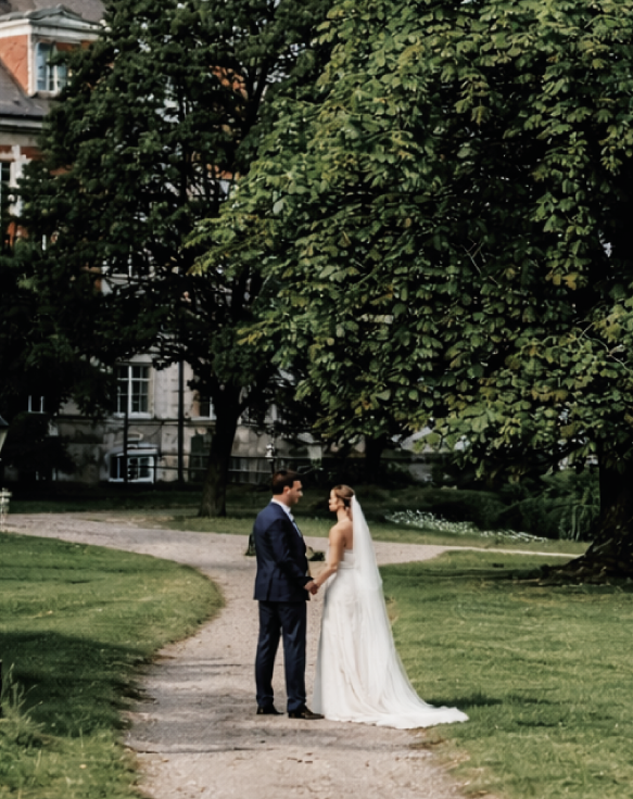 Slotsbryllup på Hvedholm Slot